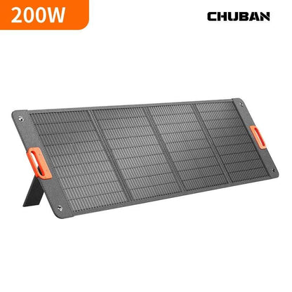 200W Foldable Solar Panel 400w 100w Portable for Outdoor Camping Power Generator Charging