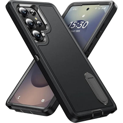 Military Grade Anti-Drop Case With Built-in Kickstand For Samsung Galaxy S26 Plus S25 S24+ S23 FE S22 Ultra Plus Protector Cover