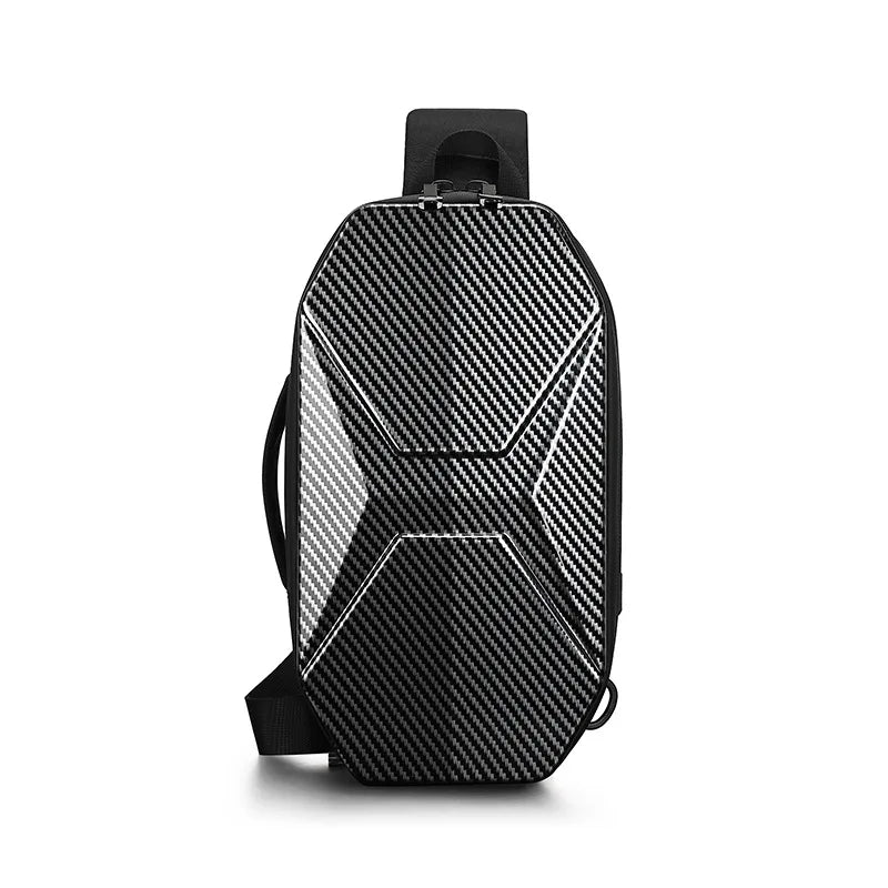 OZUKO Anti Theft Chest Bag Male Waterproof Shoulder Bags Men Fashion Short Trip Messenger Bag USB Charging Crossbody Bag Teenage