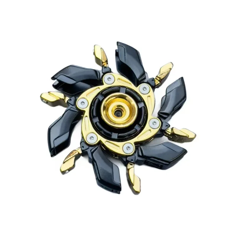 Mecha Fidget Spinner Adult Anxiety Stress Relief Finger Metal Fingertip Gyro Office Desk Toys Metal Alloy Material