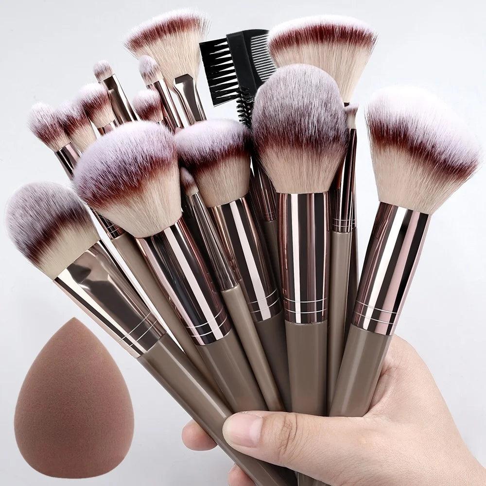 Professional Makeup Brush Set for Face & Eye Makeup