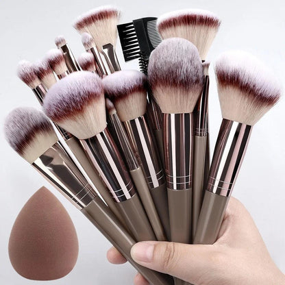 Professional Makeup Brush Set for Face & Eye Makeup