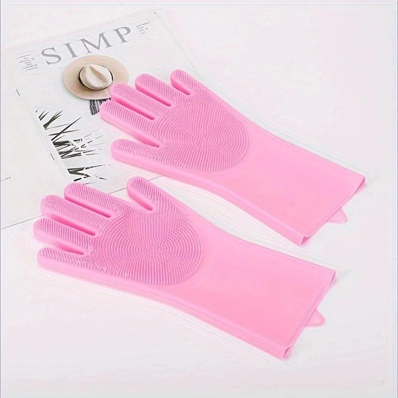 Silicone Pet Grooming Glove for Dogs and Cats
