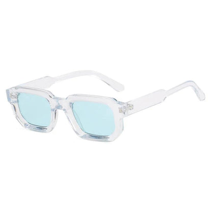 Men Vintage Rectangle pc Frame Sunglasses Fashion Retro Sun Glasses Luxury Brand Design Shades Eyewear Women Goggles