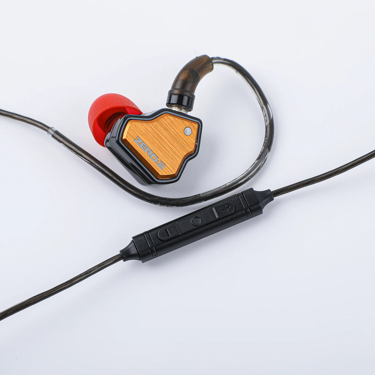 7Hz x Crinacle Zero :2 Updated 10mm Dynamic Driver IEM Wired Earbuds Earphones Gaming Earbuds with OFC IEM Cable for Musician