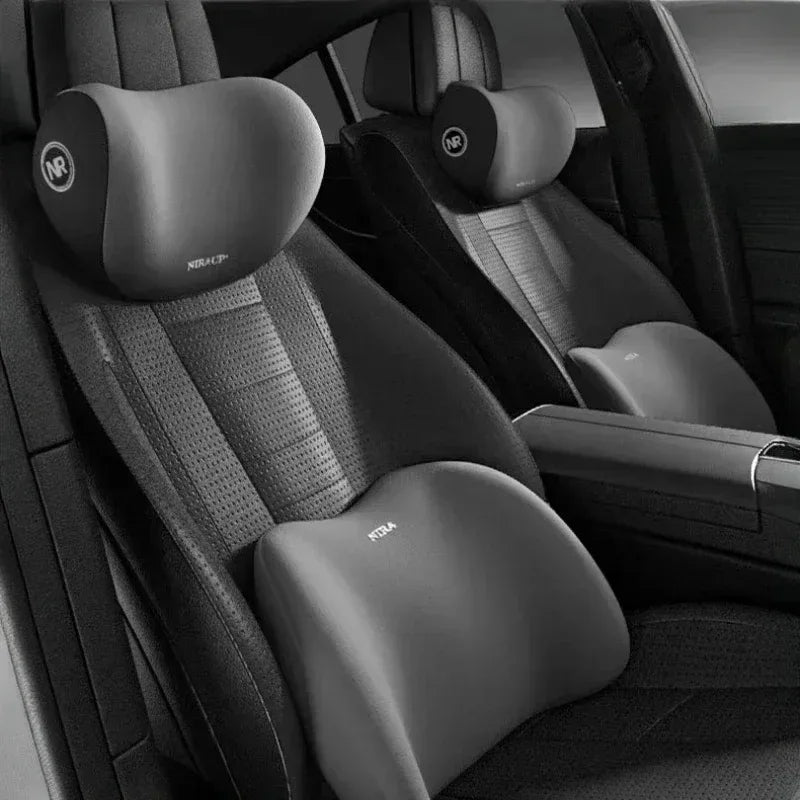 Car Memory Foam Neck & Lumbar Support Pillow - Urbizia