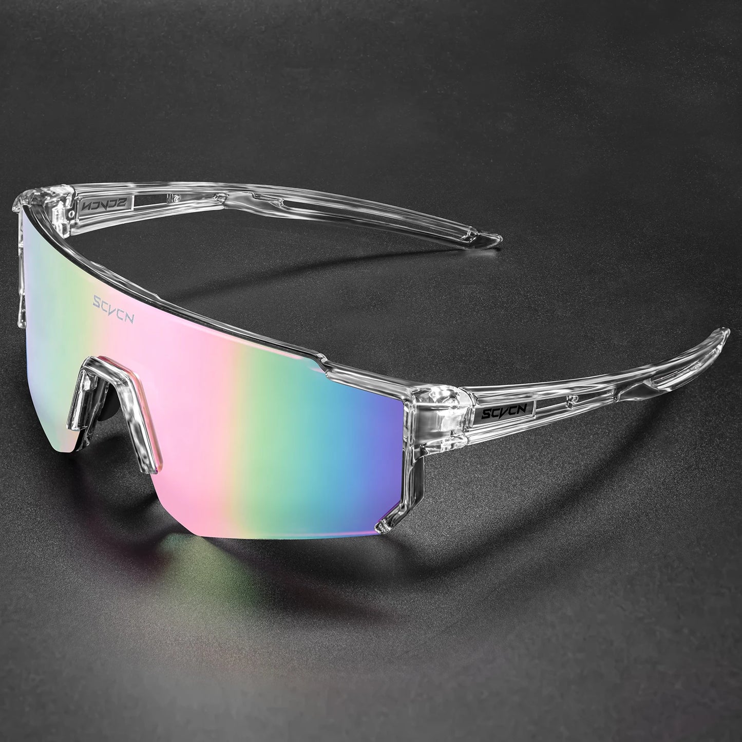 SCVCN Fashion Cycling Glasses Bike Baseball Sunglasses for Men UV400 Sports MTB Outdoor Goggles Bicycle Women Sunglasses Riding