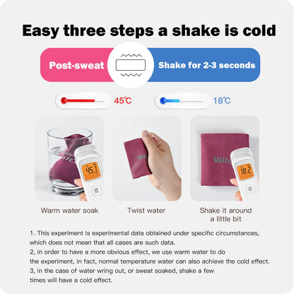 1/2 PC Summer Ice Cooling Wrist Sweatband Sport Wristband Volleyball Gym Wrist Brace Support Sweat Band Towel Wrist Protect