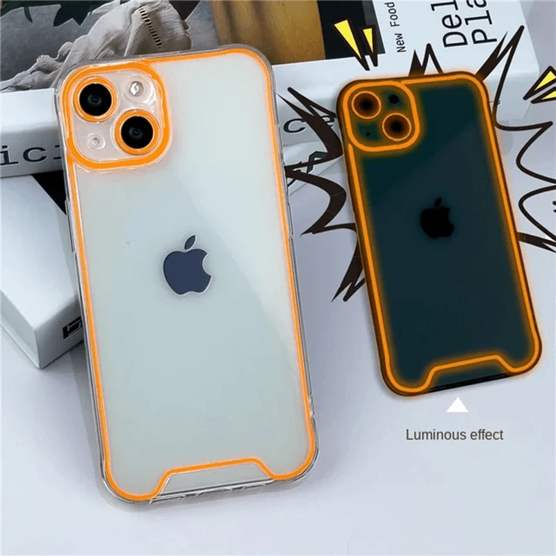 iPhone Glow-in-the-Dark Silicone Case – Luminous Cover