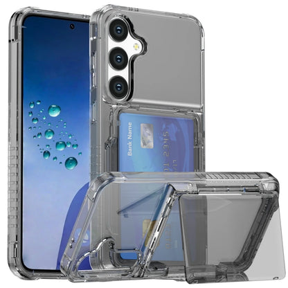 Wallet Case For Samsung S26 Ultra/S26 Plus /S26 /S26+ Clear Case with Credit Card Holder ID Card Slots Design Shockproof Cover