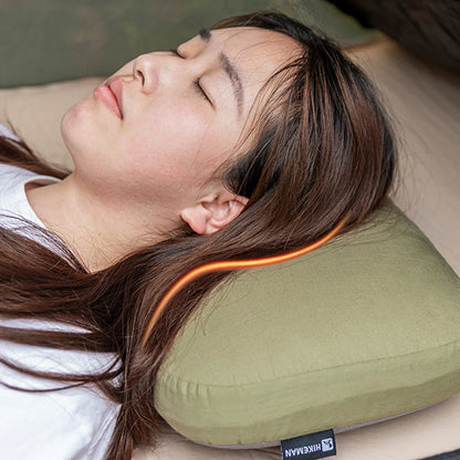 Soft Slow Rebound Memory Foam Pillow Outdoor Camping Travel Cervical Pillow NoonBreak Pillow Neck Support Sleeping