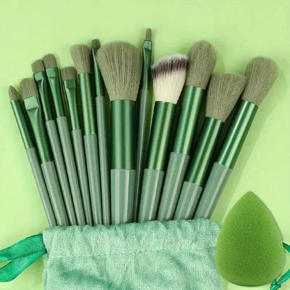 13-Piece Professional Makeup Brush Set