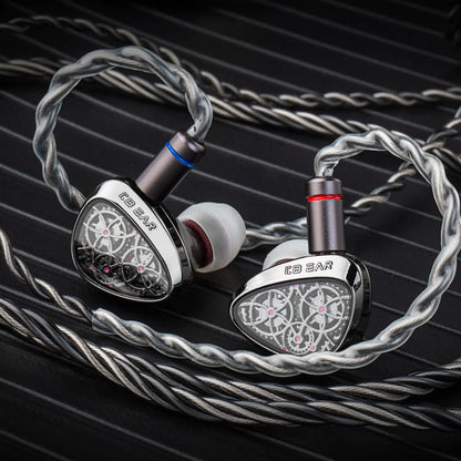 KBEAR Tourbillon-Pro TB-PRO IEM in-Earphone 10mm DD High Resolution TypeC HIFI Wired Earbuds PU+PEEK+DLC Composite Diaphragm