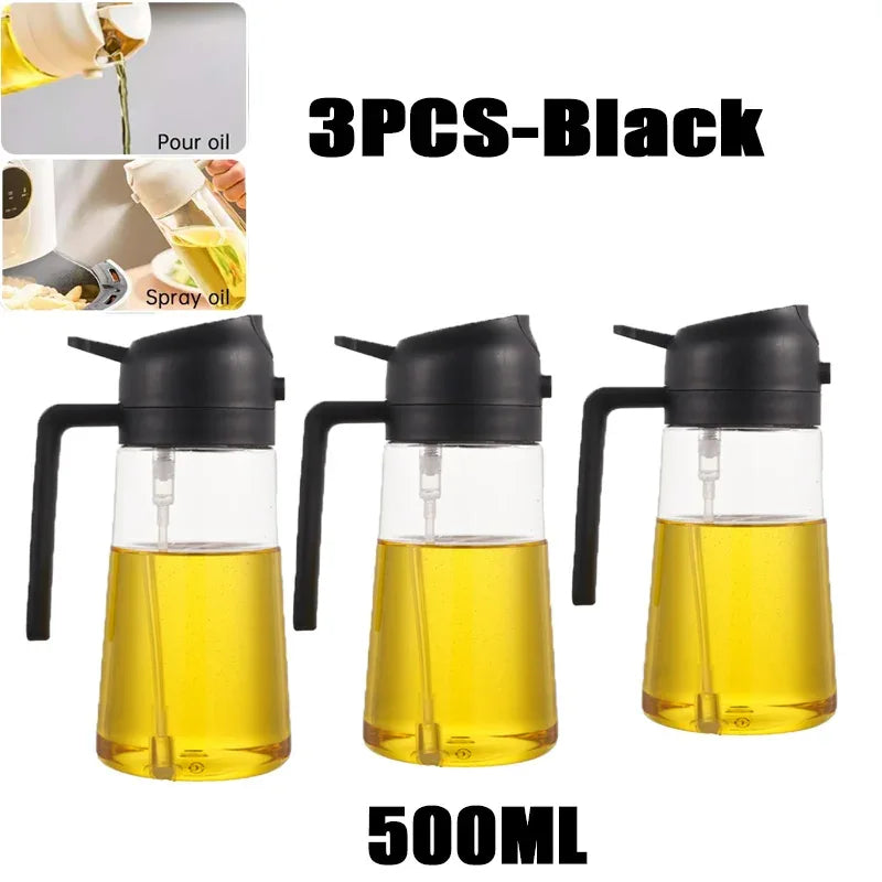 Oil Spray Bottle for Cooking BBQ & Baking (200/300/500ml)