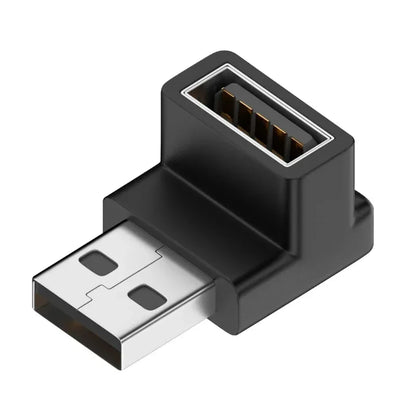 90° USB 3.0 Right Angle Extension Adapter