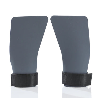 A Pair of Hypalon No-hole Hand Grips for Crossfit Pull-ups Cross Training Gymnastics WODS Weightlifting Palm Protector