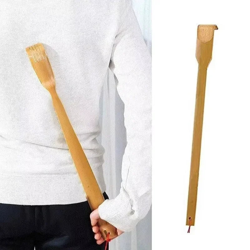Natural Bamboo Back Scratcher – Handcrafted Itch Relief Tool