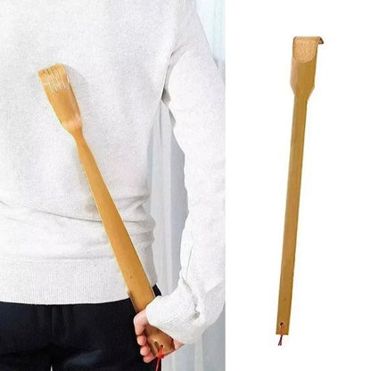Natural Bamboo Back Scratcher – Handcrafted Itch Relief Tool