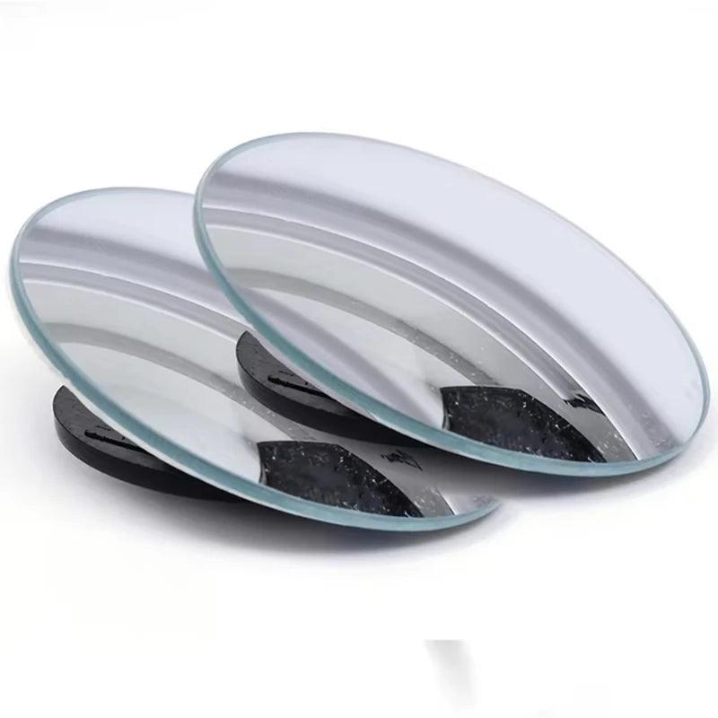 360° Adjustable Round Convex Blind Spot Mirror for Car – Pair