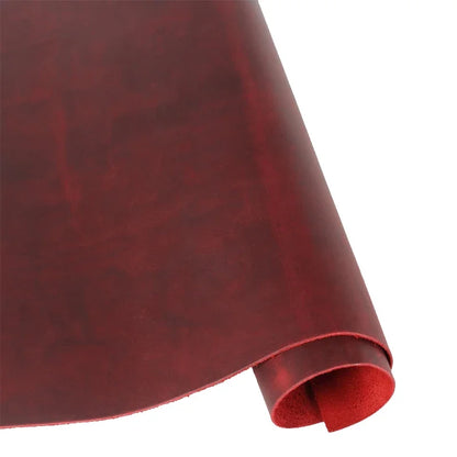 Leather Crazy Horse Oil Tanned Cowhide1-2mm Thick Craft DIY Choice Size & Color