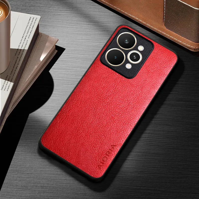 for Realme 15 Pro 5G Case funda Luxury Vintage Leather coque Elegant Phone cover for realme 15t case capa