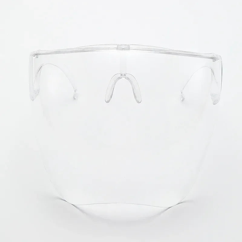 Transparent Anti-fog Anti-splash Protective Mask Full Face Covered Safety Sunglasses Protective Faceshield Glasses Sunglasses