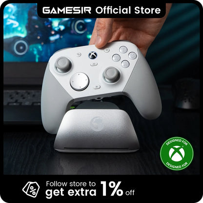GameSir G7 Pro Wired Xbox Controller with Smart Charging Station, Hall Effect, Gyro, 3.5mm Audio Jack, 1000Hz Polling Rate