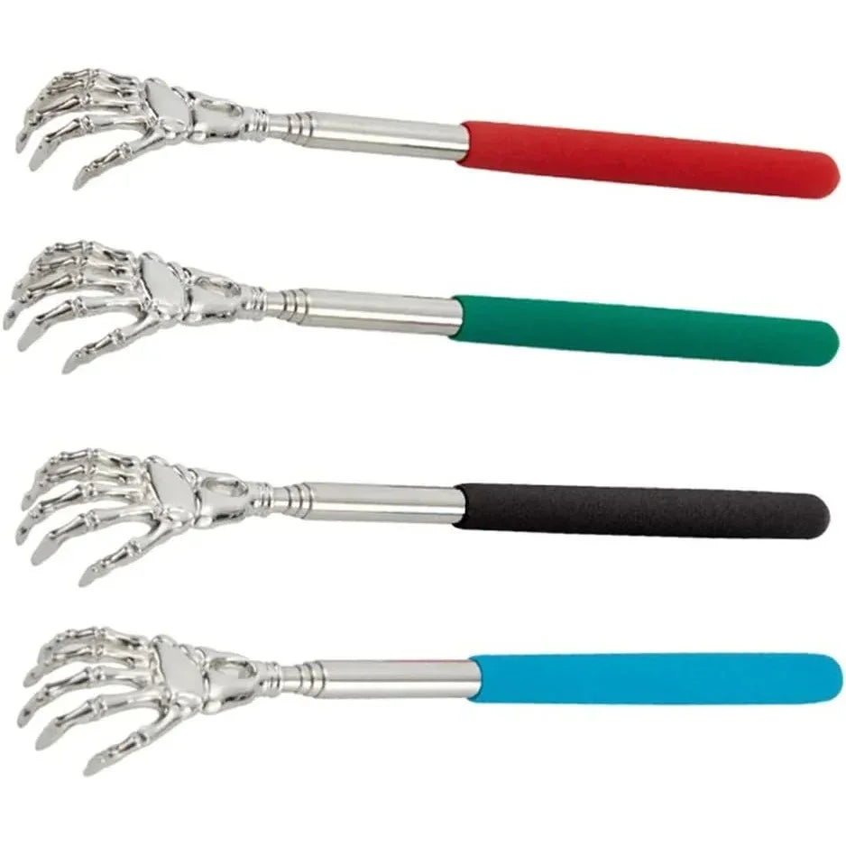 Stainless Steel Telescopic Back Scratcher – Extendable Itch Relief Tool