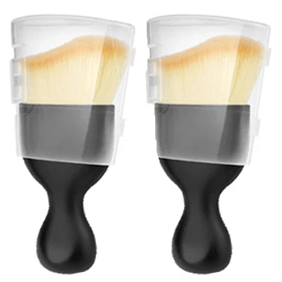 2PC Car Air Vent Cleaning Soft Brush with Protective Casing