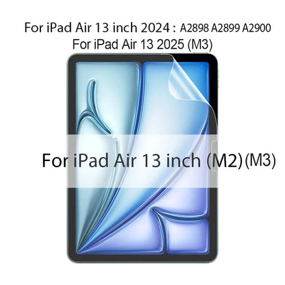 Like Paper Film Screen Protector For iPad Air 11 M3 A16 Pro 12.9 13 M4 M5 Air 3 4 5 10th 9th 8th Generation Mini 6 7 Accessories