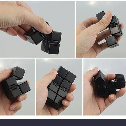 Infinity Magic Cube Foldable Puzzle Toy for Stress Relief