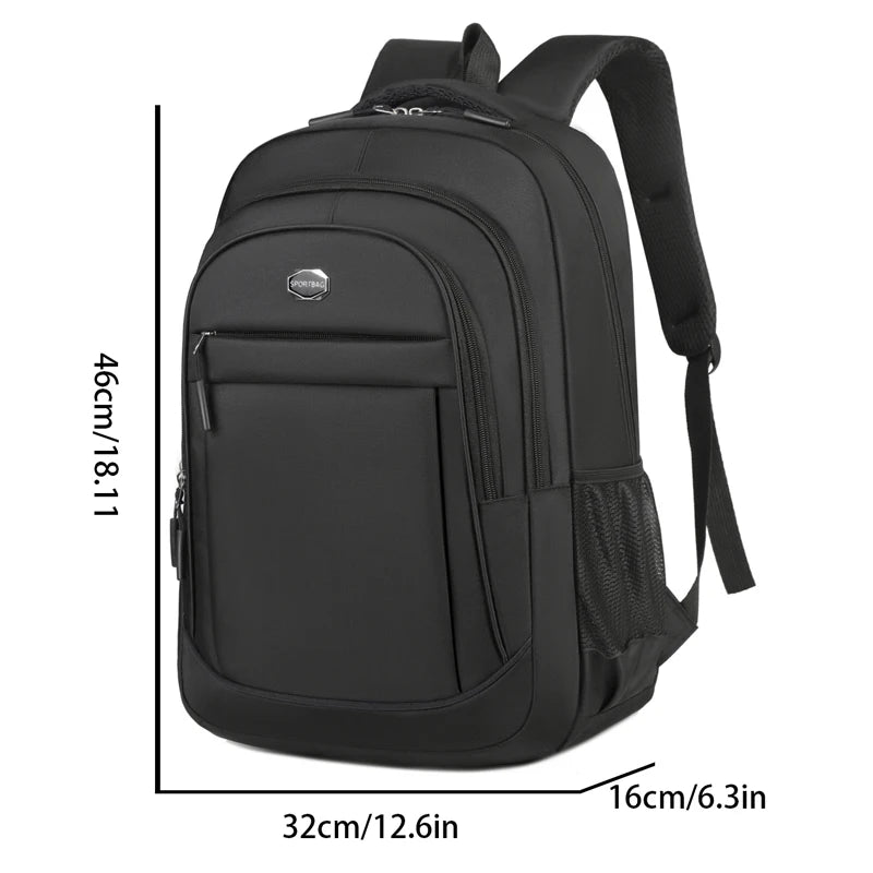 Unisex Oxford Backpack with Laptop Compartment
