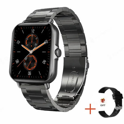 2025 2.01'' Smart Watch Bluetooth Call Play Music Smartwatch Fitness Clock Sport Waterproof Watches for Men Women iPhone Android - Urbizia