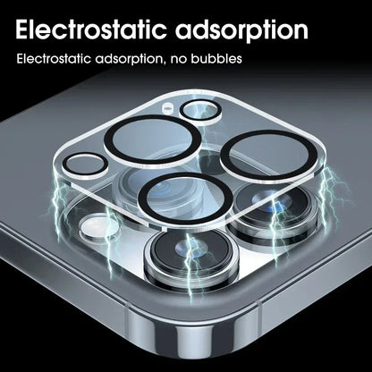 Tempered Glass Camera Lens Protector for iPhone (1–5PCS)