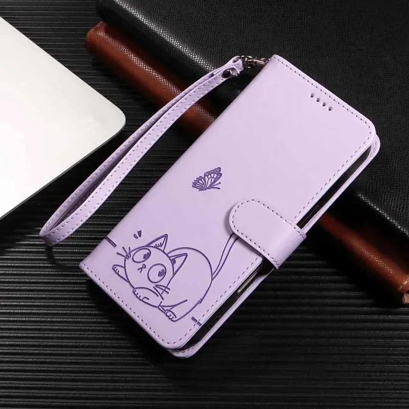 Wallet Leather Case For Samsung Galaxy S25 Ultra S24 Plus A15 A25 A35 A55 A16 A26 A36 A56 S25 Edge S25+ FE 5G Flip Phone Cover
