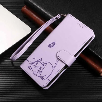 Wallet Leather Case For Samsung Galaxy S25 Ultra S24 Plus A15 A25 A35 A55 A16 A26 A36 A56 S25 Edge S25+ FE 5G Flip Phone Cover