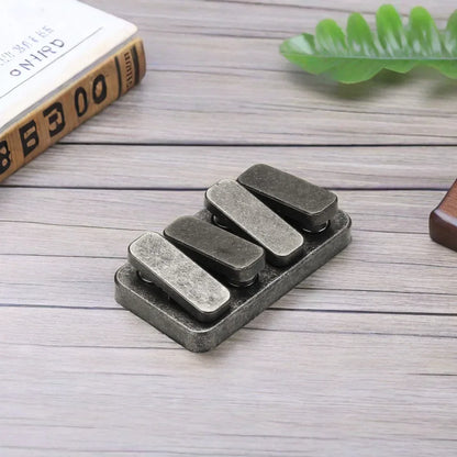 Magnetic Metal Fidget Slider for Stress Relief