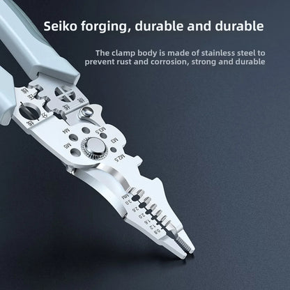8.5-Inch Multifunctional Wire Stripping Pliers - Urbizia