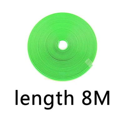 8M Rubber Car Wheel Rim Protector Strip – Anti-Scratch, 9 Colors