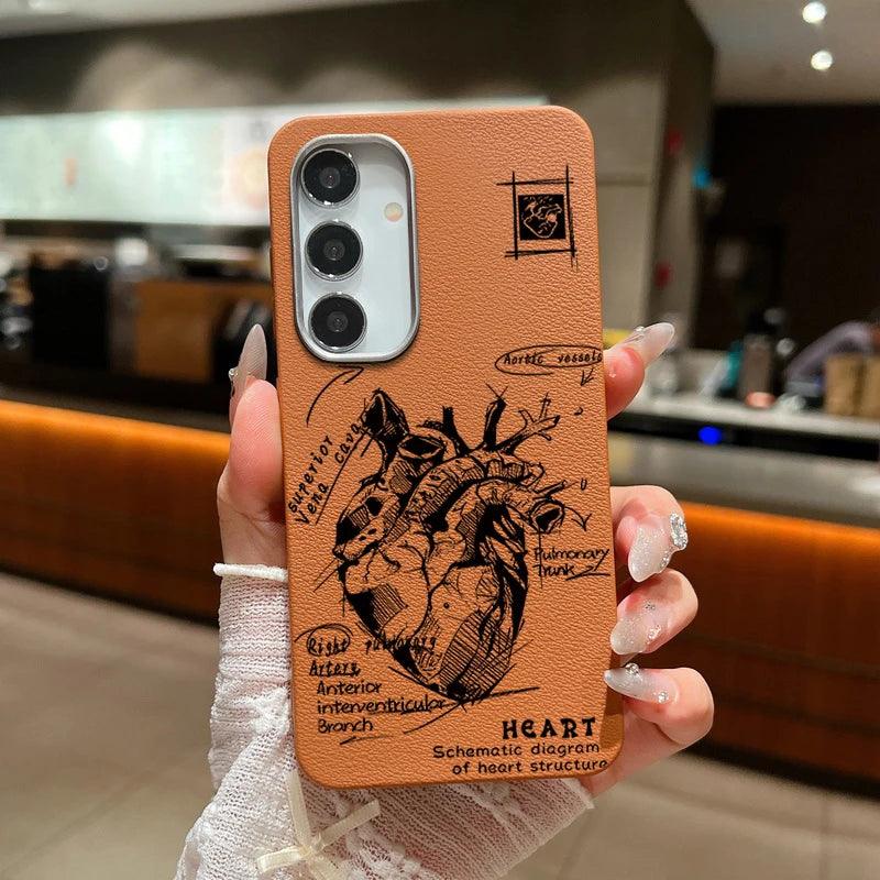 Textured TPU Case for Samsung Galaxy Creative Pattern Series