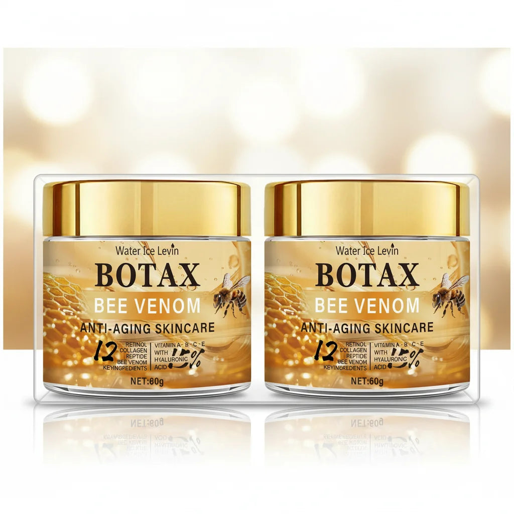 Peptide Bee Venom Cream with Retinol - Plumping Hydration, Vitamin Infusion, Fast Absorption, Winter Skin Renewal