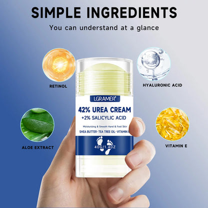 42% Urea Foot Cream with 2% Salicylic Acid Moisturizer