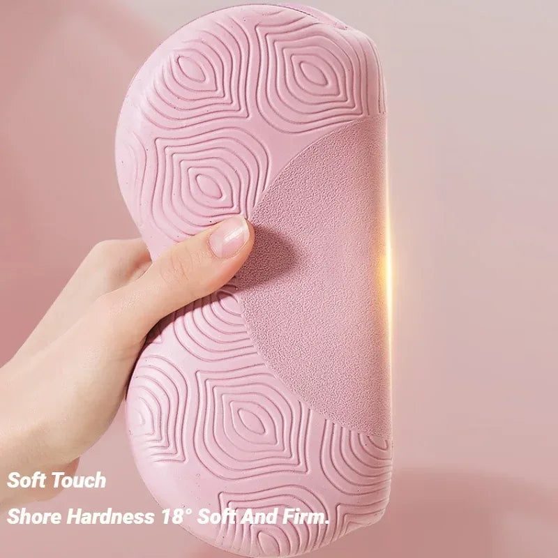TPE Thickened Anti Slip Yoga Kneeling Protective Pad Knee Soft Flat Support Rebound Non-Slip Sports Fitness Mat Shock Absorption - Urbizia