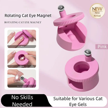 New 8in1 Nail Magnet Multi Functional For Attracting Glass Beads Cat Eye Nail Polish And Gel Polish