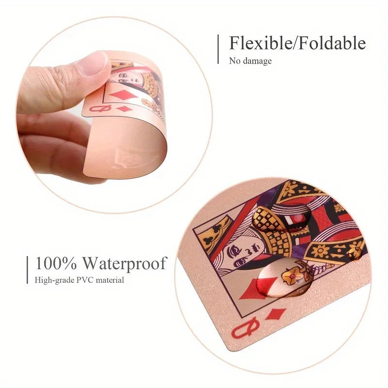 Multiple styles Color Playing Card Game Card Group Waterproof Poker Suit Magic Dmagic Package Board Game Gift Collection ﻿