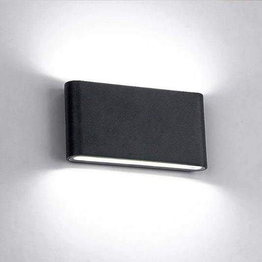 IP65 Waterproof Aluminum LED Wall Sconce – 6W or 12W, Up-Down Light