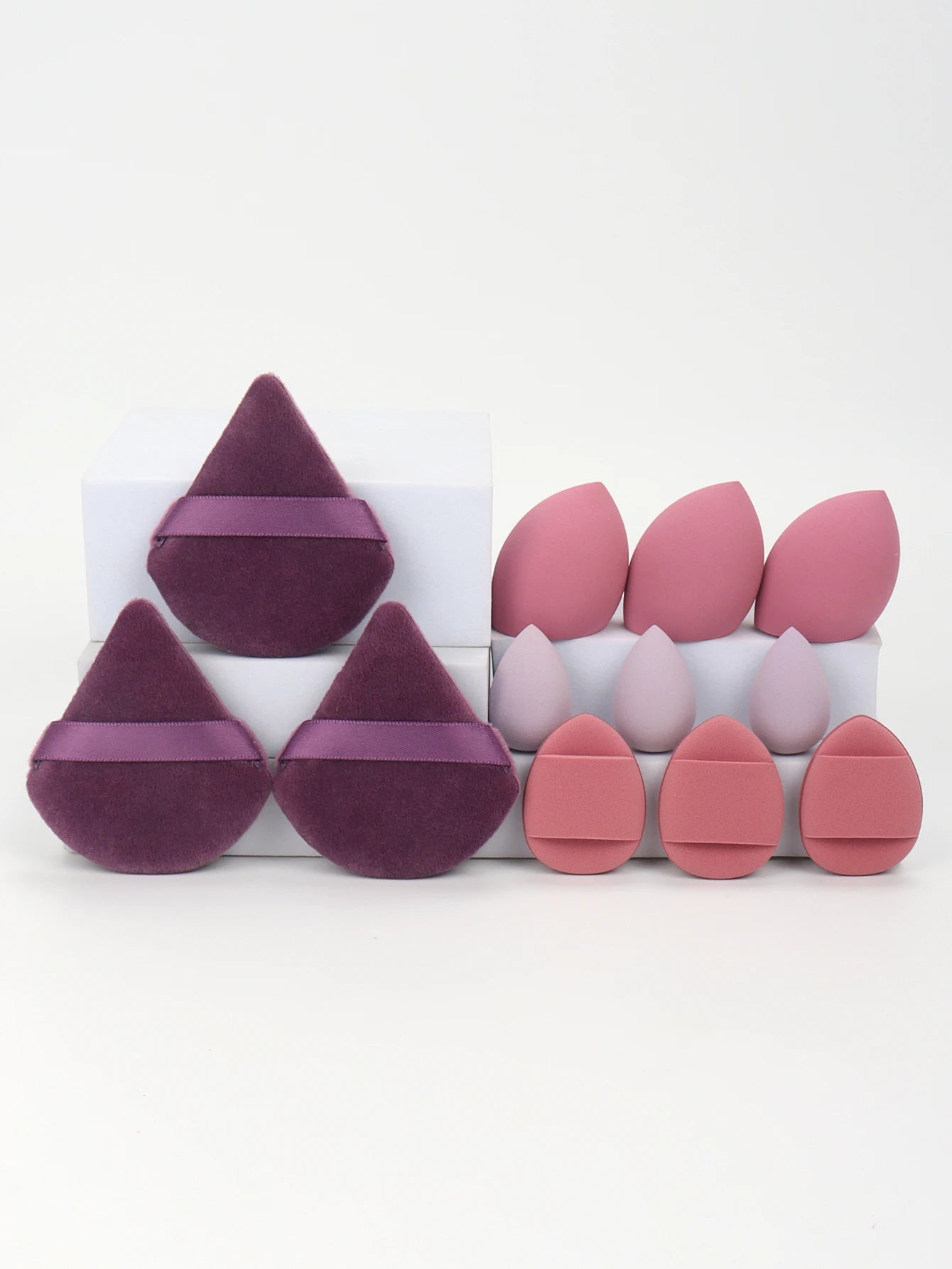 12-Piece Makeup Sponge & Puff Set