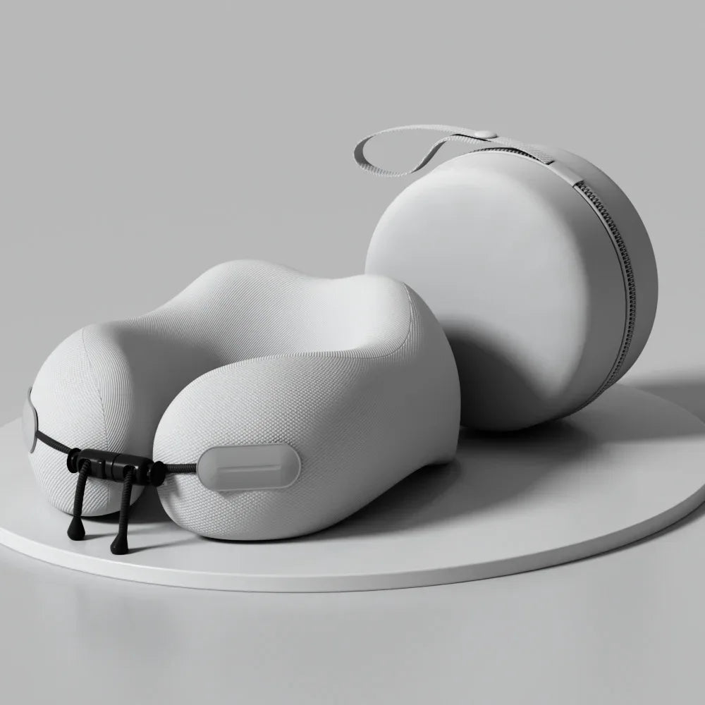 Memory Foam Neck Pillow Travel Pillow Portable U Shape Pillow for Airplane Or Office Home Comfort Support