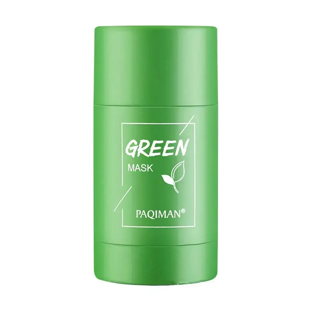 Green Tea Mask Face Clean Green Tea Cleansing Deep Moisturizing Shrink Pores Blackhead Acne Facial Korean Skin Care - Urbizia