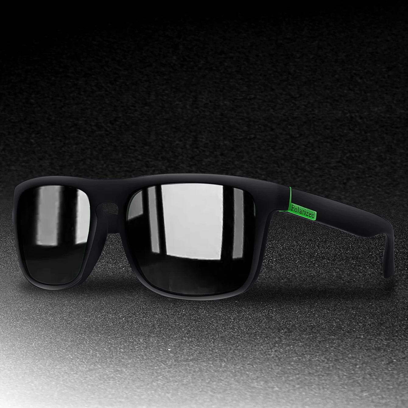Retro Square Polarized Cycling Sunglasses UV400 Unisex